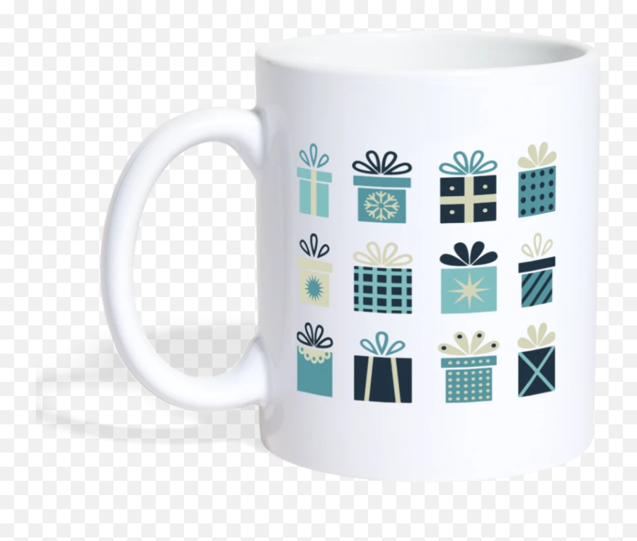 Presents Coffeetea Mug - Coffee Cup Emoji,Tea Cup Emoji