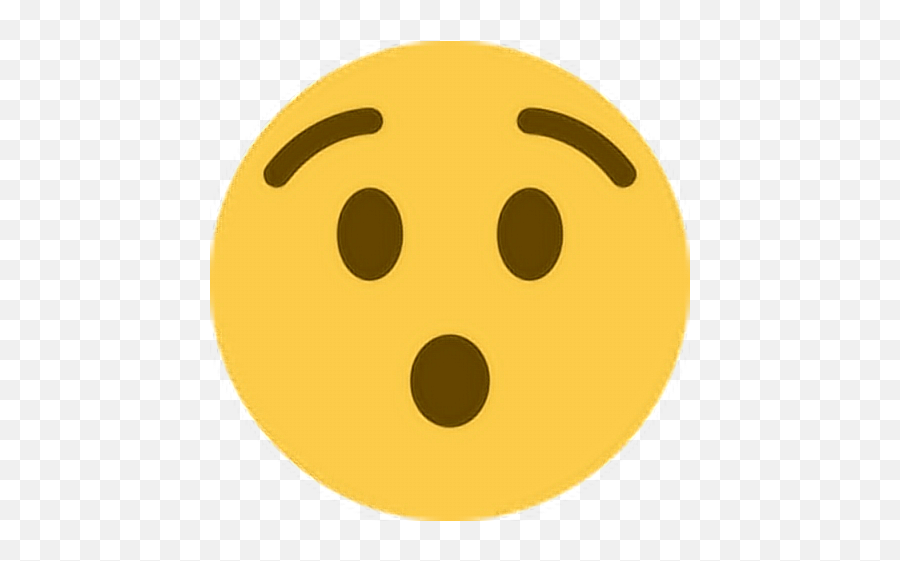 Shock Oh Emoji Emoticon Face Expression - Meaning,Shock Emoji Transparent