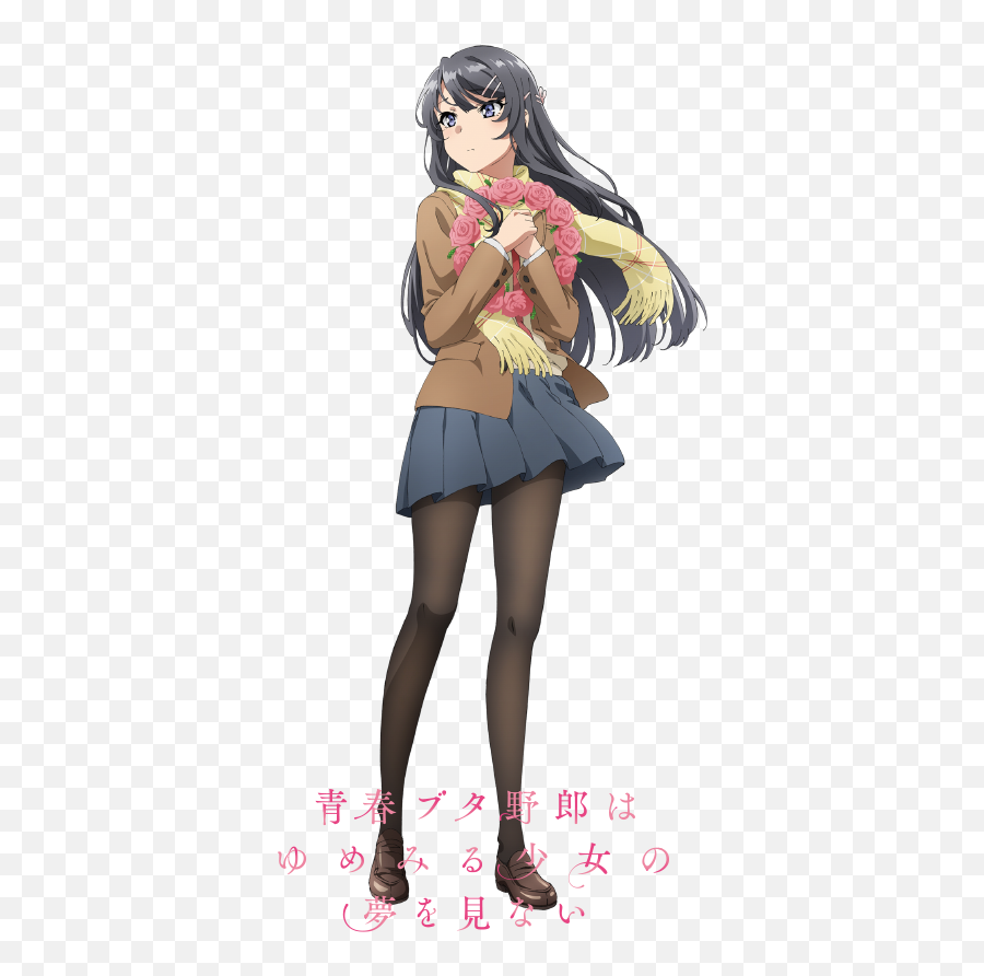 Sakurajima Mai - Seishun Buta Yarou Series Zerochan Anime Mai Sakurajima Transparent Background Emoji,Bunny Girl Emoji