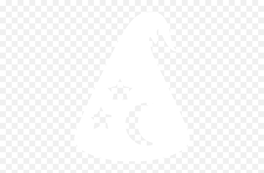 White Wizard Icon - Free White Halloween Icons Wizard Icon Transparent White Emoji,Wizard Emoticon