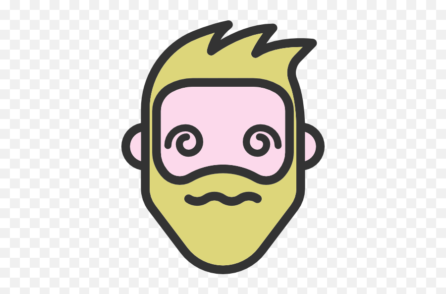 Beard People Facial Hair Hipster Emoticons Heads - Icon Emoji,Hipster Emojis