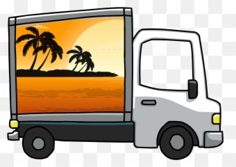 Moving Truck Clipart Png - Emoji
