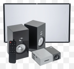 Ijoy Mini Projector Set With Screen And - Computer Speaker Emoji