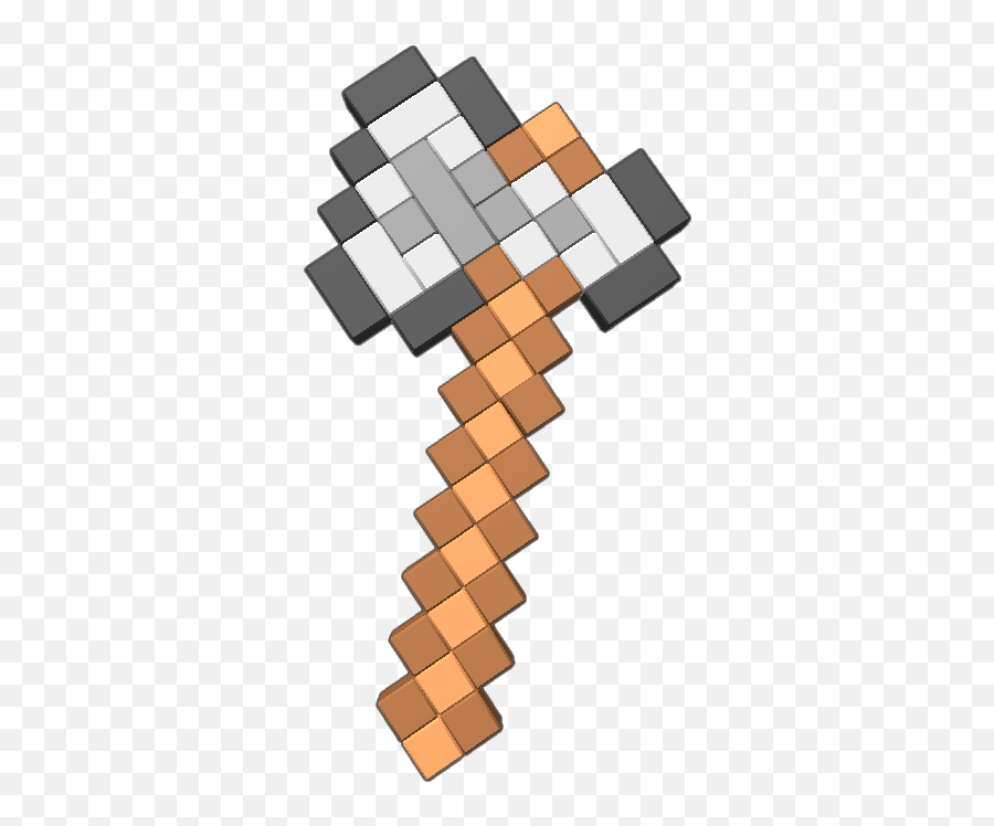 Minecraft Iron Pickaxe Png - Vertical Emoji,Pickaxe Emoji