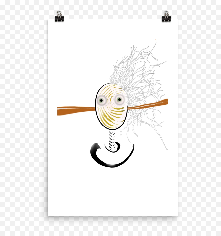 W O M Design Poster - Happy Emoji,Bat Emoticon