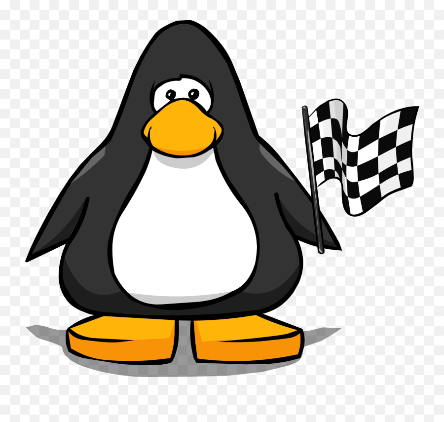 Categorywhite Items Club Penguin Wiki Fandom - Club Penguin Penguin Colors Emoji,Checkered Flag Emoji