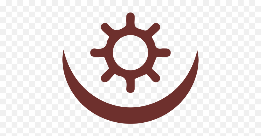 African Symbol Moon Star Stroke - Transparent Png U0026 Svg Symbols Of Africa Harmony Emoji,Star And Moon Emoji