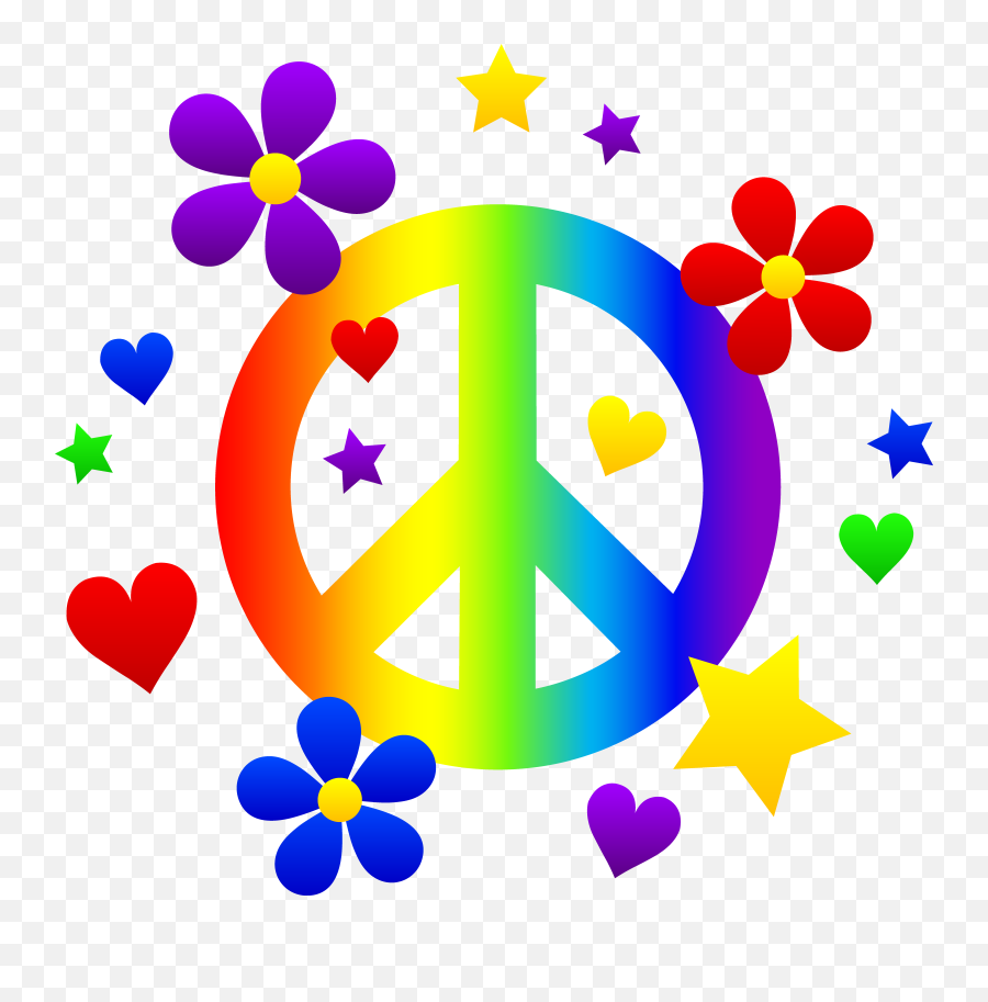 Flowers Peace Cartoon Emoji,Peace Emoji Facebook