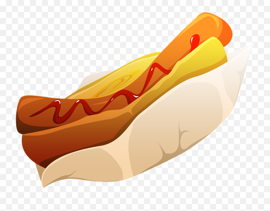 Hot Dog Fast Food - Animasi Hot Dog Emoji,Hot Tub Emoji
