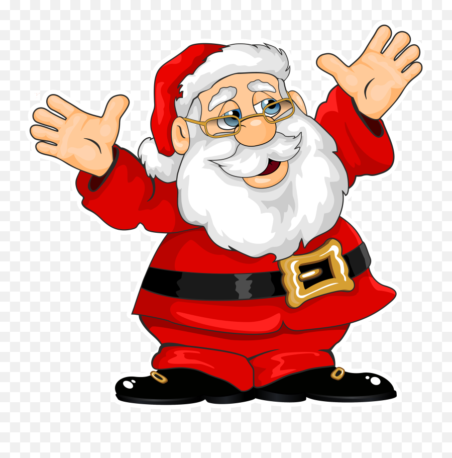 Dancing Santa Gif - Christmas Santa Claus Transparent Background Emoji,Animated Dancing Emoji
