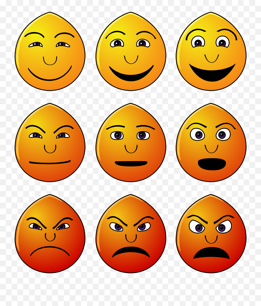 Emoticons - 9 Emotions Emoji,Emoticons