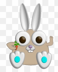 Chicks Bunnies And Eggs - Cartoon Emoji,Easter Egg Emoji Iphone
