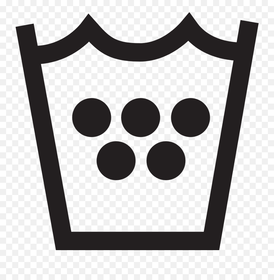 Type Laundry Washing Care Instructions - Machine Wash Normal Symbol Emoji,Square With X Inside Emoji
