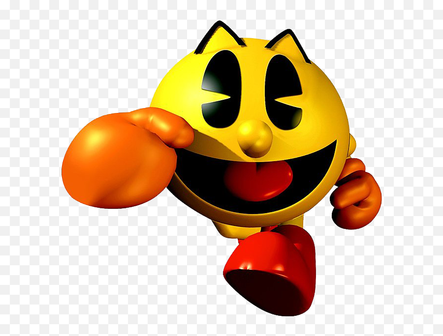 Download - Pac Man World Pacman Emoji,Eeyore Emoticons