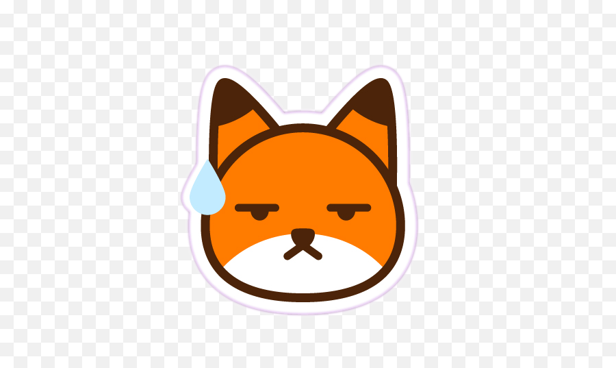 Candidaes Canines - Cartoon Emoji,Fox Emoticons
