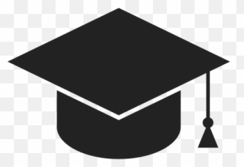 Graduation Cap Silhouette At Getdrawings - Icon Png Emoji