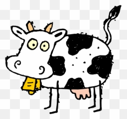 Glocke Telefon Vektorgrafiken - Cow Toon Emoji