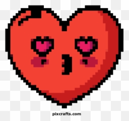 Kiss - Planet Pixel Art Png Emoji