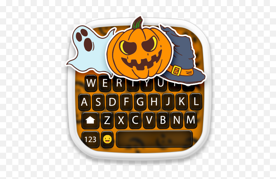 Halloween Keyboards - Number Emoji,Emoji Asustado