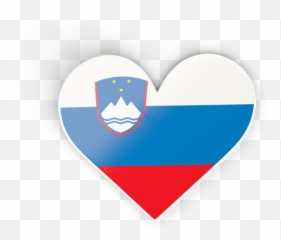 Slovenia Flag Png - Heart Emoji