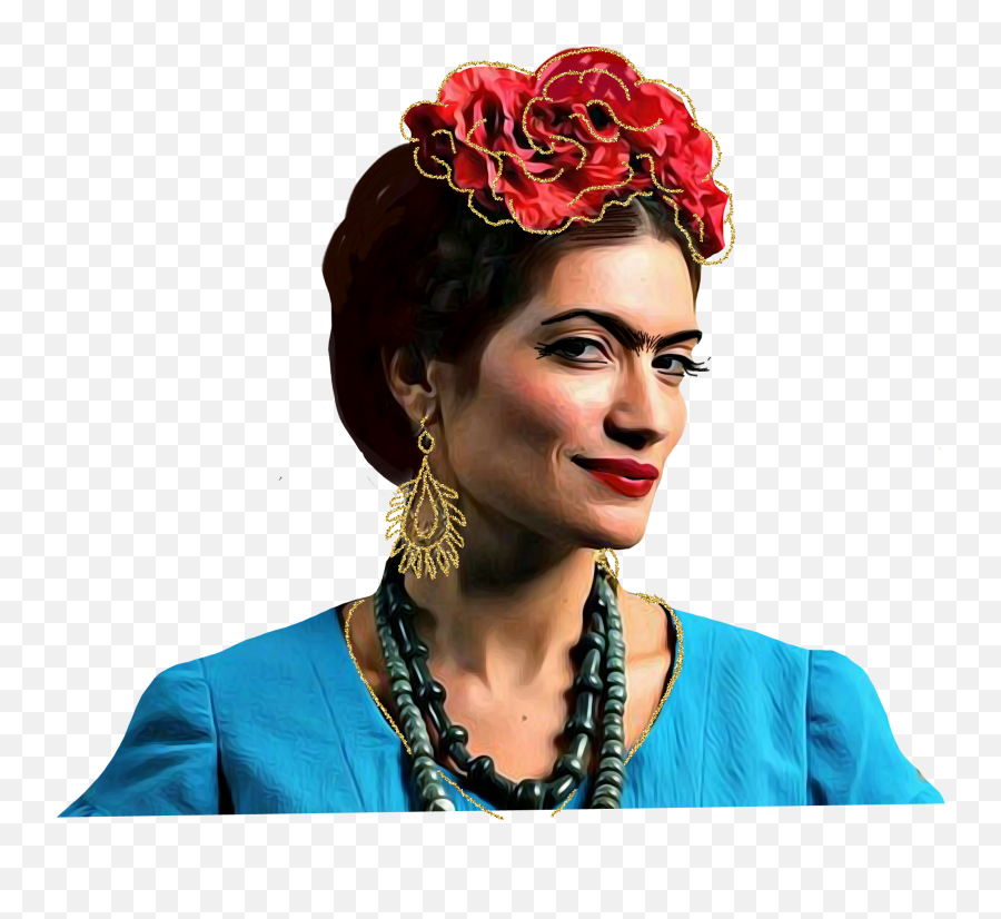 Frida Fridakahlosticker Fridafriday Fridakahlo Unibrow - Headpiece Emoji,Unibrow Emoji