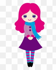 Lady Clipart Eyes - Cute Girl Emoji