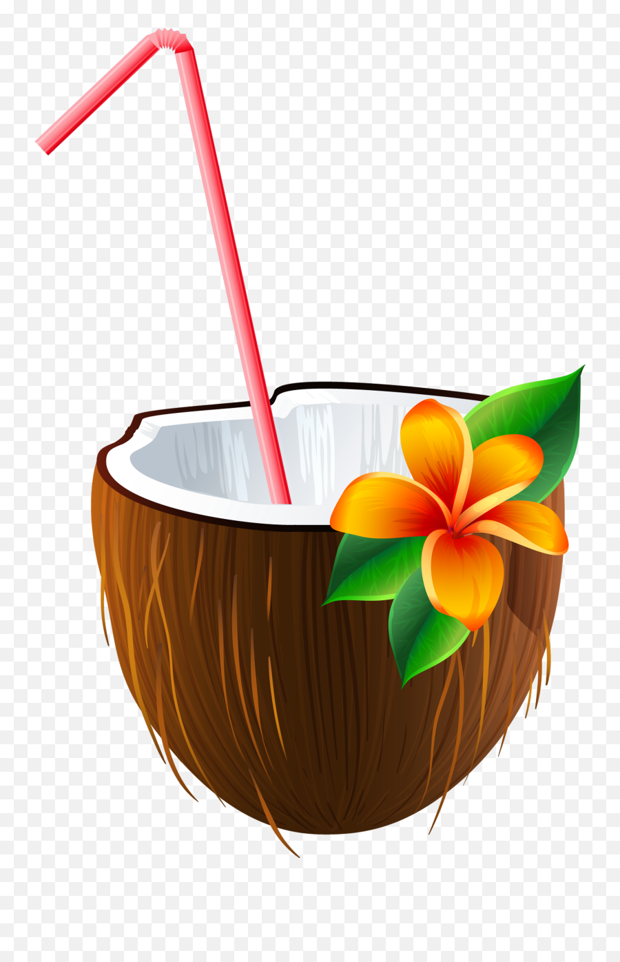 transparent-background-coconut-drink-coconut-drink-cartoon-emoji-palm