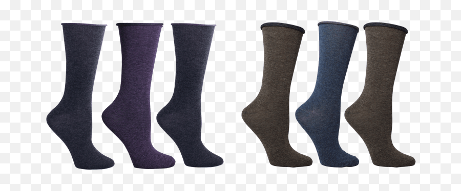 All Mixed Up Roll Top Crew Socks - Sock Emoji,Emoji Key Socks