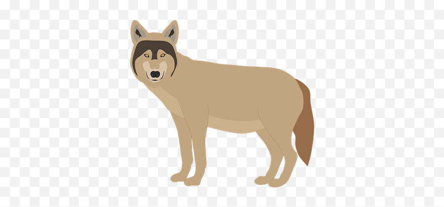 Free Wolf Animal Vectors - Animal Figure Emoji,Werewolf Emoji