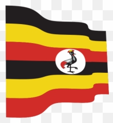 Uganda Flag Vector Png - Transparent Emoji