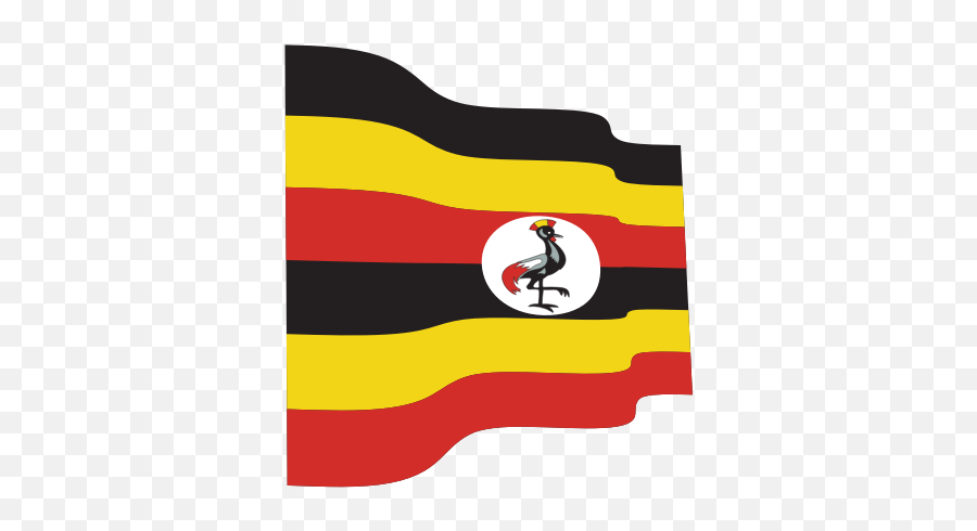 Uganda Flag Vector Png - Transparent Uganda Flag Png Emoji,Kenya Flag Emoji