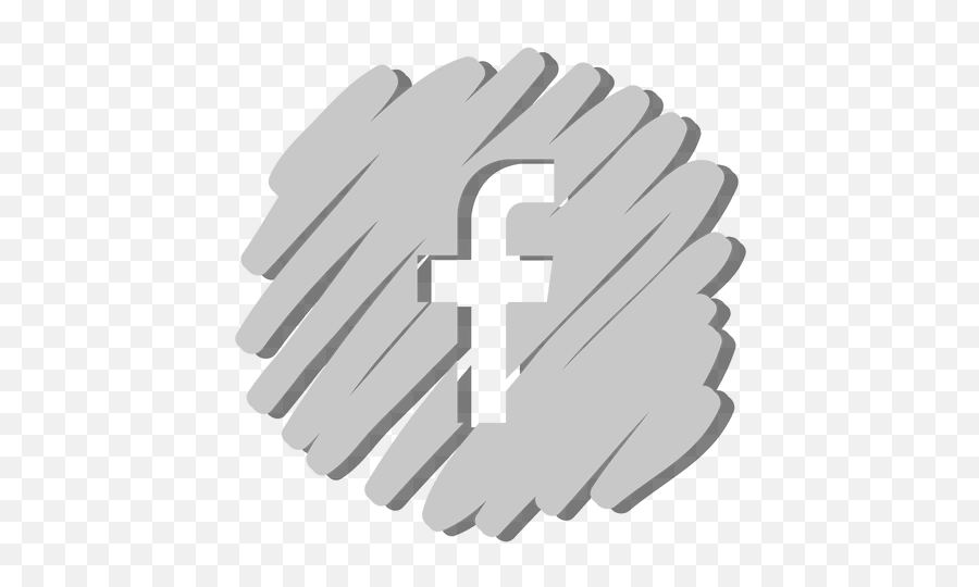 Facebook Distorted Icon - Transparent Png U0026 Svg Vector File Grey Transparent Facebook Icon Emoji,Facebook Logo Emoji