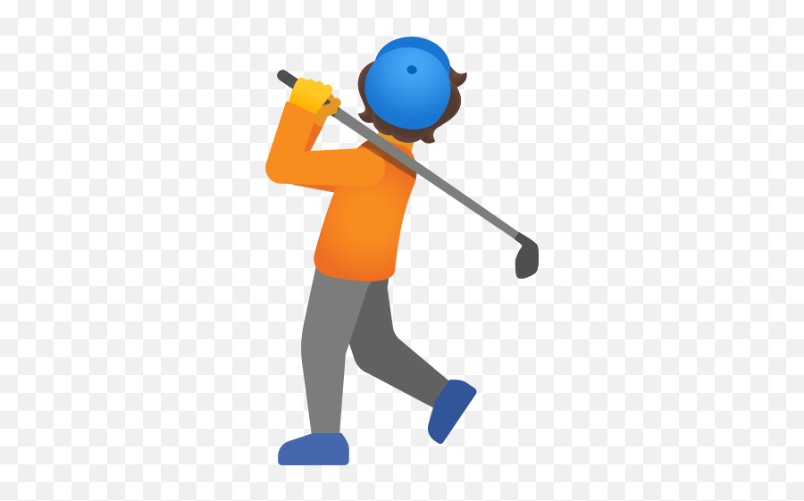 Person Golfing Emoji - Golf Emoji,Collar Emoji