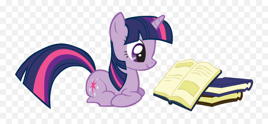 Fanmade Twilight Sparkle Reading A Book - Twilight Sparkle My Little Pony Emoji,Emoji Reading A Book