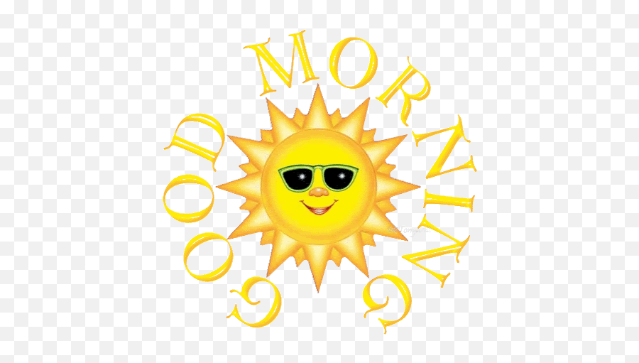 Top Hello Goodmorning Stickers For Android Ios - Good Morning Sun Emoji,Good Morning Emoji