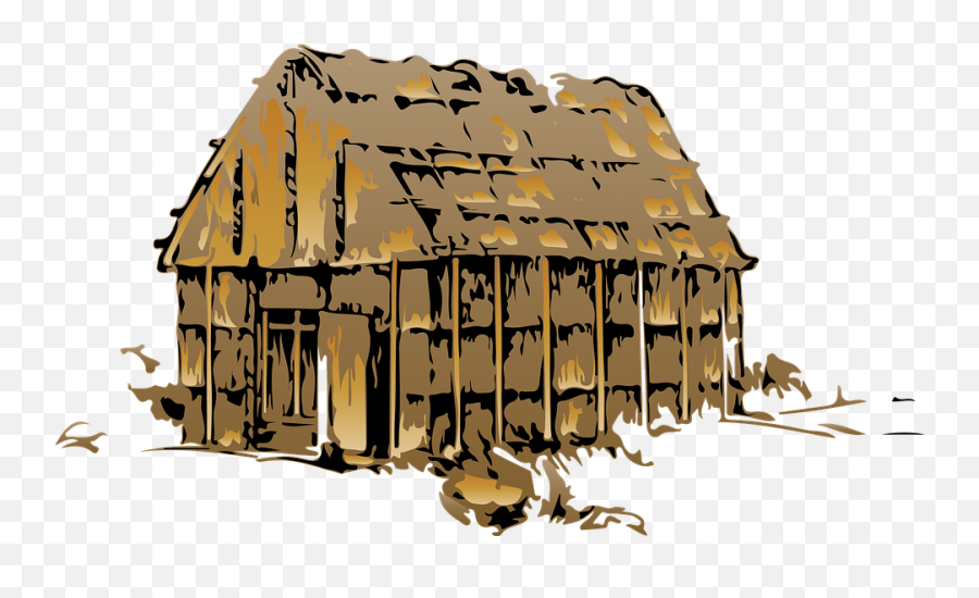 Free Hut House Illustrations - Village House Png Emoji,Ladder Emoji