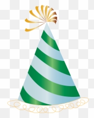 Party Hat Celebration Birthday Holiday - Transparent Background Png Emoji