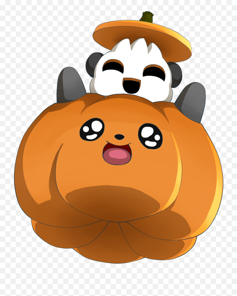 Pandapumpkin Discord Emoji - Halloween Discord,Discord Emoji Pictures