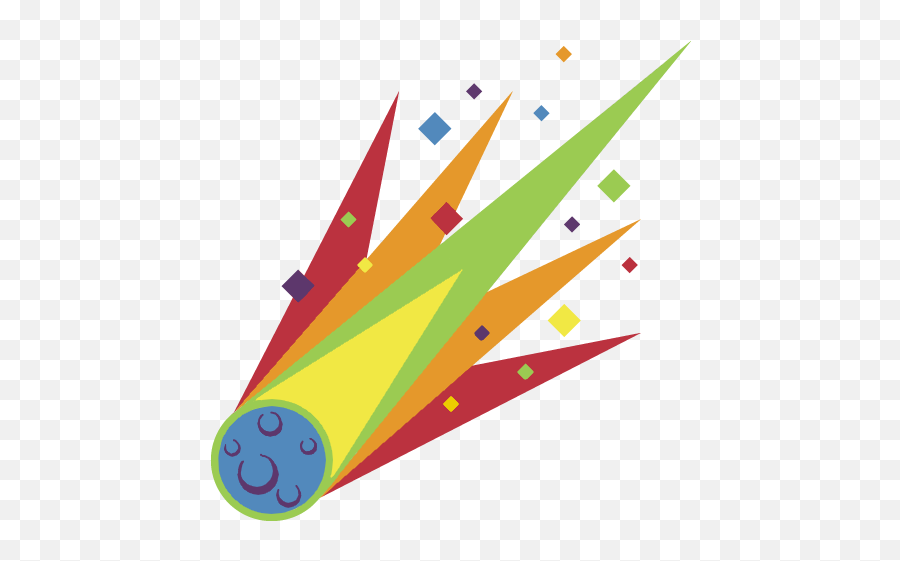Gay Bi - Triangle Emoji,Comet Emoji