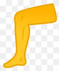 Leg Emoji Meaning With Pictures - Leg Emoji,Bone Emoji