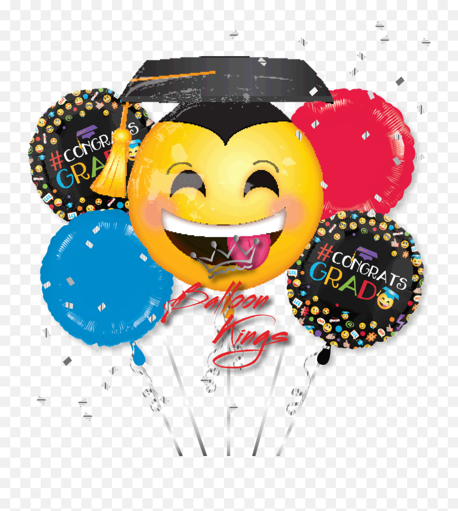 Awesome Graduation Bouquet Emoji,Emoji Graduation Party