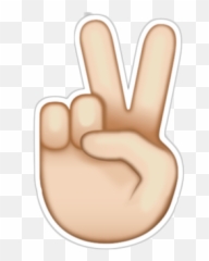 Instagram Caption Ideas - Transparent Background Peace Emoji Png