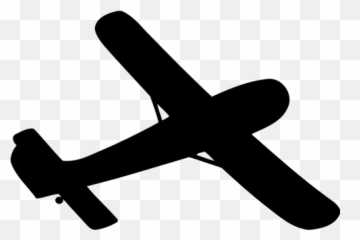 Segelflygplan Siluett Bild - Silhouette Plane Clip Emoji,Fox Emoji