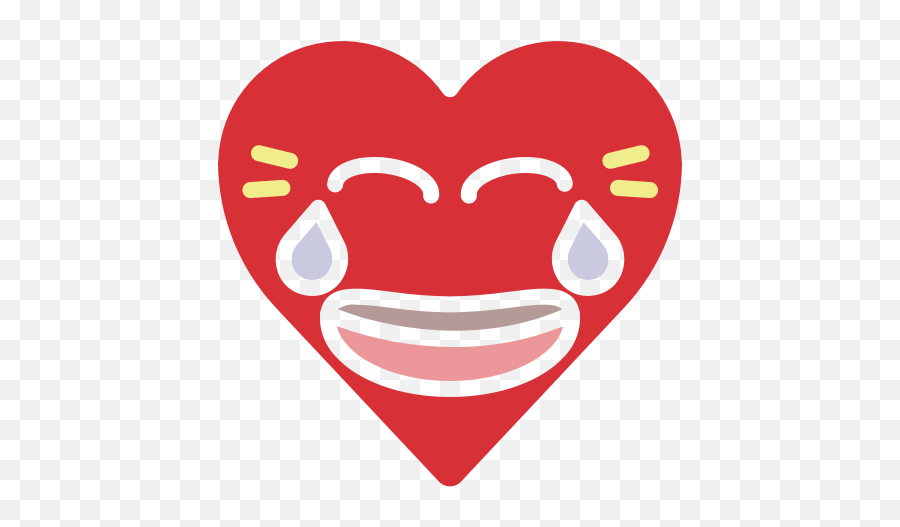 Emoji Emotion Funny Heart Joke - Clip Art,Funny Emoji Pictures To Copy