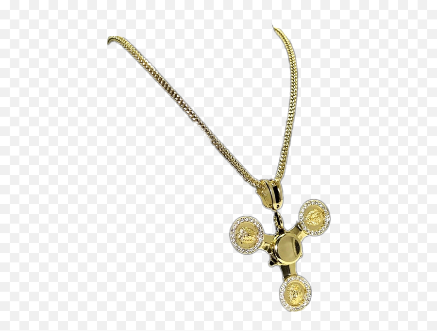 Gold Fidget Spinner Chain Png Official Psds - Locket Emoji,Emoji Fidget Spinner
