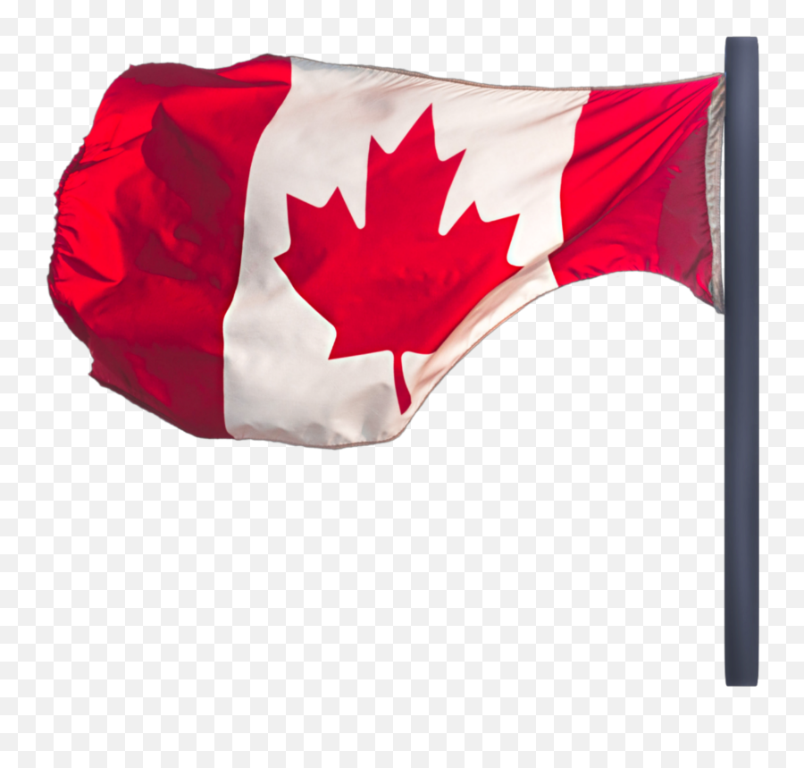 Canadianflag Redandwhite Blowing Windy Emoji,Canadian Flag Emoji