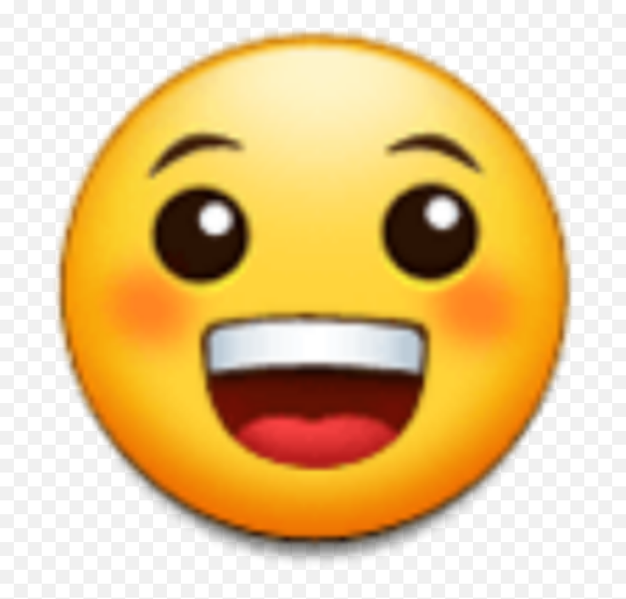 Smile Emoji Samsungemoji Laugh Happy Face Mouth Eyes - Smiley,Laugh Face Emoji