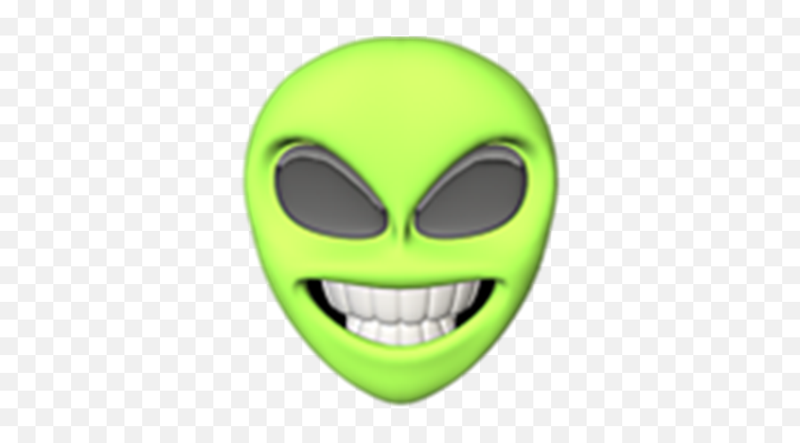 Smiley Alien - Roblox Smiley Emoji,Alien Emoticon