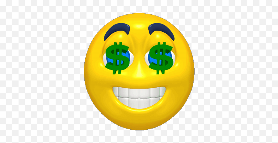 Came Up - Smiley Face With Money Gif Emoji,Genius Emoji