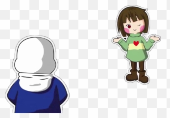 Undertale Sans Chara Genocide - Sanschara Emoji,Chara Emoji